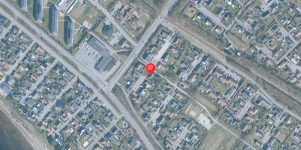 Oversvømmelsesrisiko fra vandløb på Marktoften 8, 6950 Ringkøbing