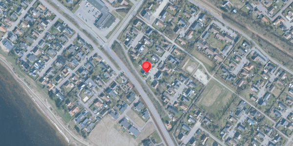 Oversvømmelsesrisiko fra vandløb på Marktoften 9, 6950 Ringkøbing