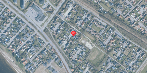 Oversvømmelsesrisiko fra vandløb på Marktoften 16, 6950 Ringkøbing