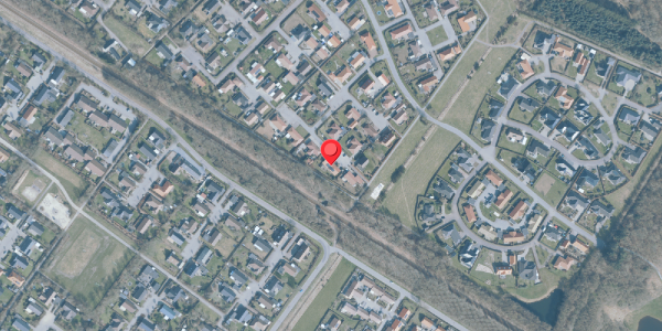 Oversvømmelsesrisiko fra vandløb på Norgesgade 21, 6950 Ringkøbing