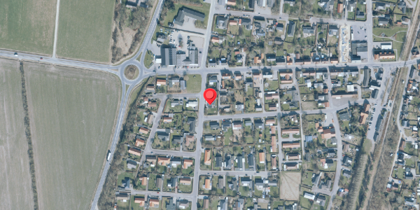 Oversvømmelsesrisiko fra vandløb på Rylevej 3, 6980 Tim