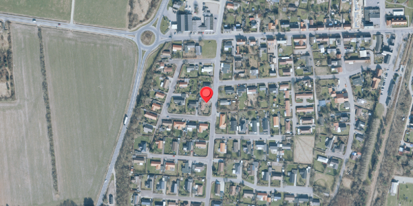 Oversvømmelsesrisiko fra vandløb på Rylevej 4, 6980 Tim