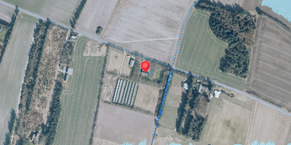 Oversvømmelsesrisiko fra vandløb på Stadilvej 7, 6980 Tim