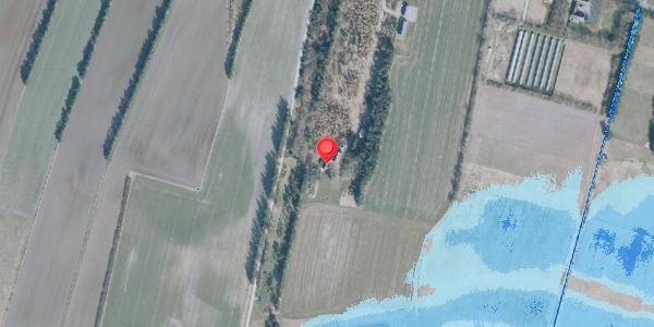 Oversvømmelsesrisiko fra vandløb på Stadilvej 13, 6980 Tim
