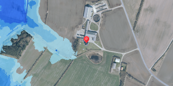 Oversvømmelsesrisiko fra vandløb på Stadilvej 23, . , 6980 Tim