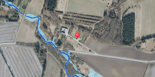 Oversvømmelsesrisiko fra vandløb på Torstedvej 22, . , 6980 Tim