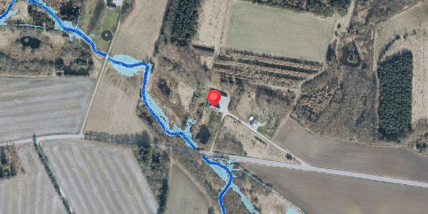 Oversvømmelsesrisiko fra vandløb på Torstedvej 26, . , 6980 Tim