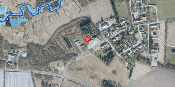 Oversvømmelsesrisiko fra vandløb på Torstedvej 64, . , 6980 Tim