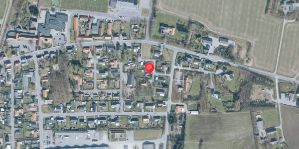 Oversvømmelsesrisiko fra vandløb på Valmuevej 9, . , 6980 Tim