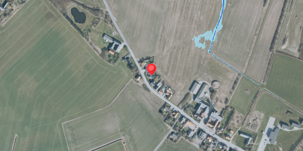 Oversvømmelsesrisiko fra vandløb på Vesterhavsvej 21, 6990 Ulfborg