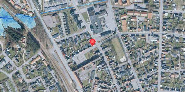 Oversvømmelsesrisiko fra vandløb på Voldgade 21, 6900 Skjern