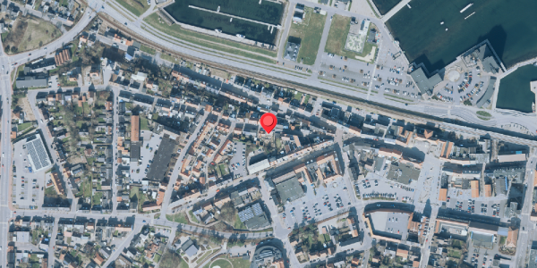 Oversvømmelsesrisiko fra vandløb på Bjerggade 5, 7600 Struer
