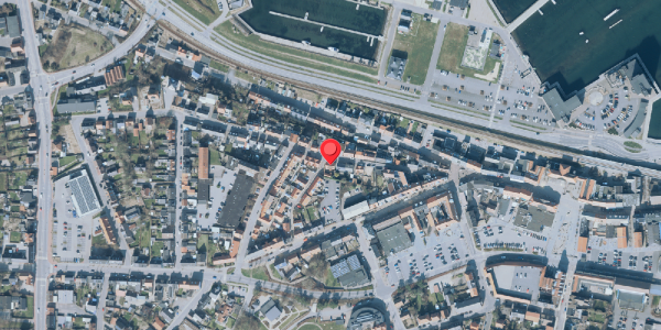 Oversvømmelsesrisiko fra vandløb på Bjerggade 13, 7600 Struer