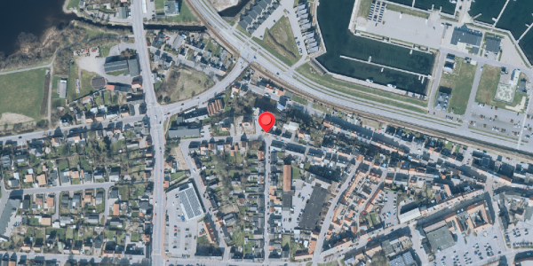 Oversvømmelsesrisiko fra vandløb på Bjerggade 42, 7600 Struer