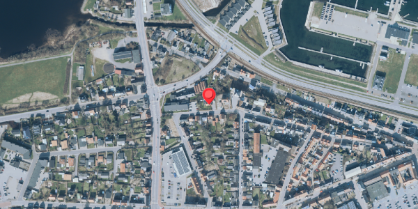 Oversvømmelsesrisiko fra vandløb på Bjerggade 48, 7600 Struer