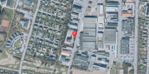 Oversvømmelsesrisiko fra vandløb på Fabriksvej 22, 7600 Struer