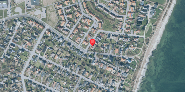 Oversvømmelsesrisiko fra vandløb på Falkevej 2, . , 7600 Struer