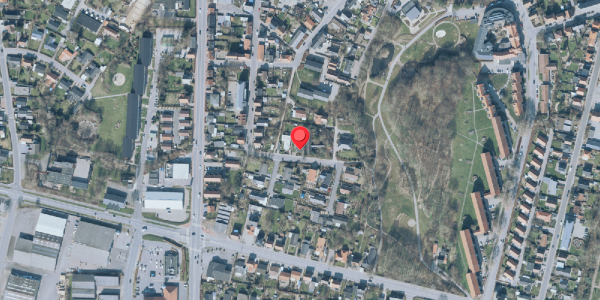 Oversvømmelsesrisiko fra vandløb på Langgade 25, . , 7600 Struer