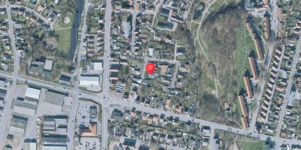 Oversvømmelsesrisiko fra vandløb på Langgade 36, . , 7600 Struer
