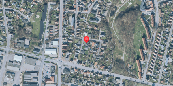 Oversvømmelsesrisiko fra vandløb på Langgade 38, 7600 Struer