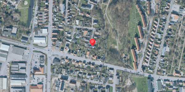 Oversvømmelsesrisiko fra vandløb på Langgade 48, . , 7600 Struer