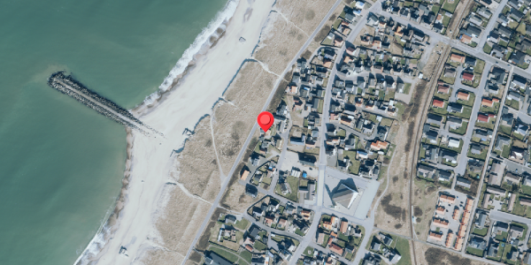 Oversvømmelsesrisiko fra vandløb på Kirkevej 13, . , 7680 Thyborøn