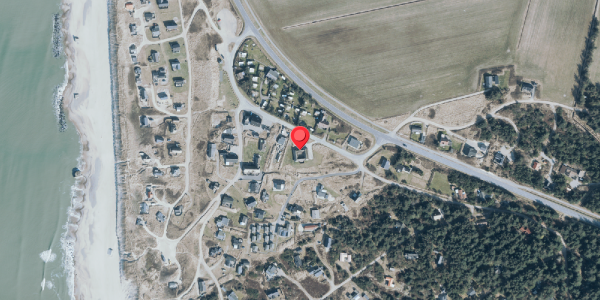 Oversvømmelsesrisiko fra vandløb på Bjerghuse 11, 6990 Ulfborg