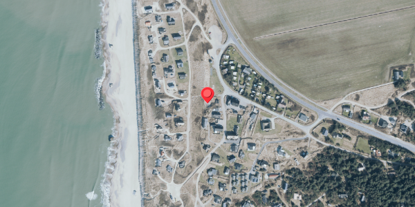 Oversvømmelsesrisiko fra vandløb på Bjerghuse 64, 6990 Ulfborg