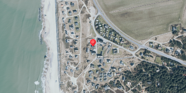 Oversvømmelsesrisiko fra vandløb på Bjerghuse 65, 6990 Ulfborg