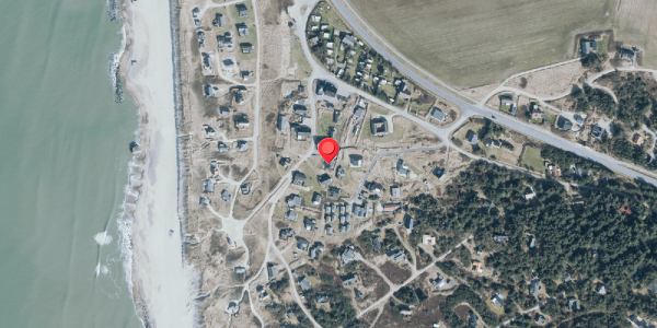 Oversvømmelsesrisiko fra vandløb på Bjerghuse 69, 6990 Ulfborg