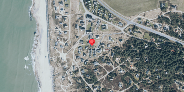 Oversvømmelsesrisiko fra vandløb på Bjerghuse 72, 6990 Ulfborg