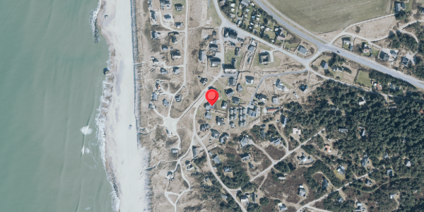 Oversvømmelsesrisiko fra vandløb på Bjerghuse 76, 6990 Ulfborg