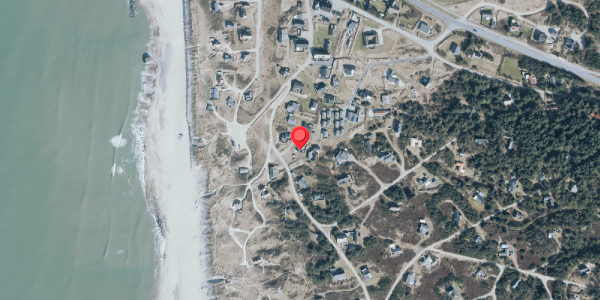 Oversvømmelsesrisiko fra vandløb på Bjerghuse 82, 6990 Ulfborg