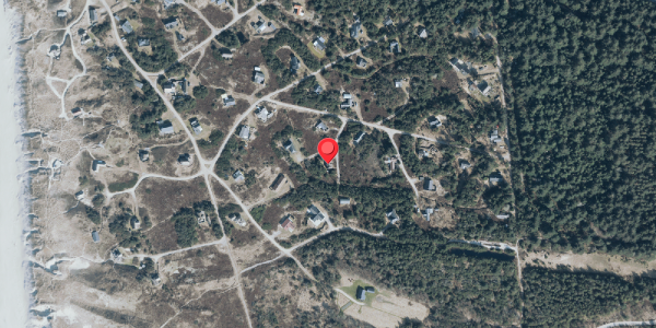 Oversvømmelsesrisiko fra vandløb på Bjerghuse 129A, 6990 Ulfborg