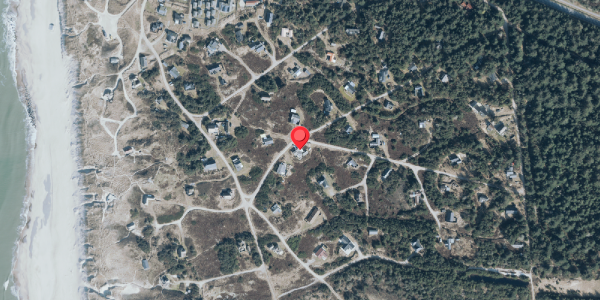 Oversvømmelsesrisiko fra vandløb på Bjerghuse 132, 6990 Ulfborg