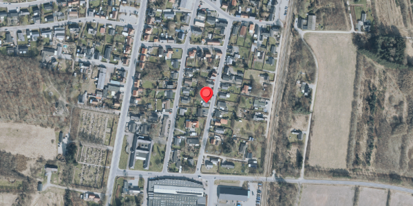 Oversvømmelsesrisiko fra vandløb på Bramsvej 10, 6990 Ulfborg