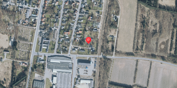 Oversvømmelsesrisiko fra vandløb på Bramsvej 29, 6990 Ulfborg