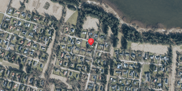 Oversvømmelsesrisiko fra vandløb på Irisvej 381, 6990 Ulfborg