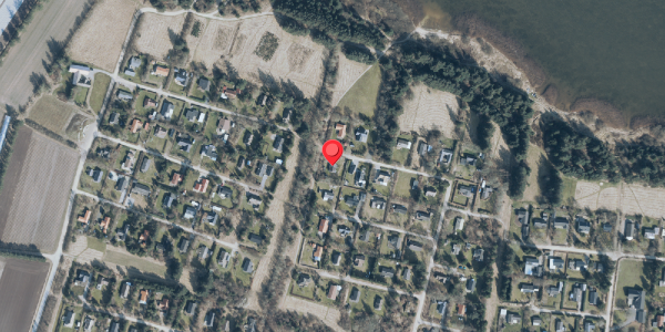 Oversvømmelsesrisiko fra vandløb på Irisvej 385, 6990 Ulfborg