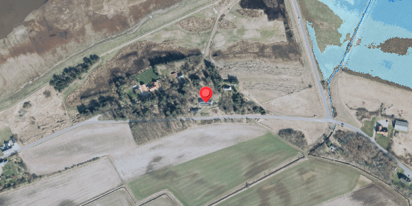 Oversvømmelsesrisiko fra vandløb på Geddalvej 75, . , 7830 Vinderup