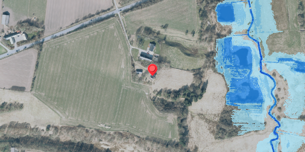 Oversvømmelsesrisiko fra vandløb på Holstebrovej 27, . , 7830 Vinderup
