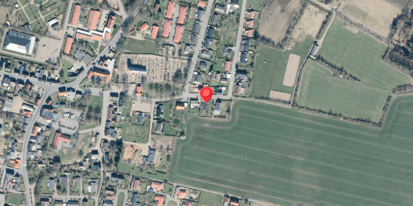 Oversvømmelsesrisiko fra vandløb på Klostervej 28, 7830 Vinderup