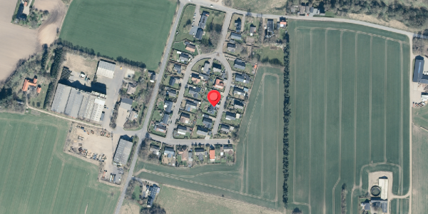 Oversvømmelsesrisiko fra vandløb på Pilevang 8, . , 7830 Vinderup