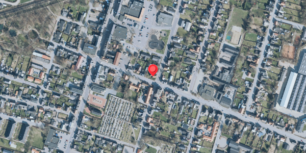 Oversvømmelsesrisiko fra vandløb på Sevelvej 13, . , 7830 Vinderup