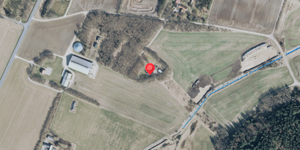 Oversvømmelsesrisiko fra vandløb på Skaun 2, 7830 Vinderup