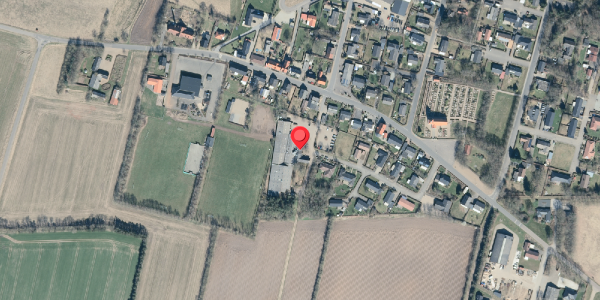 Oversvømmelsesrisiko fra vandløb på Skolegade 3A, 7830 Vinderup