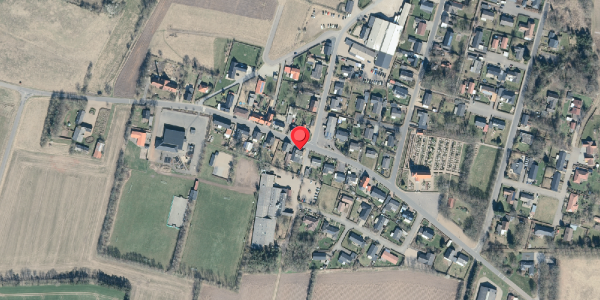 Oversvømmelsesrisiko fra vandløb på Skolegade 5, 7830 Vinderup