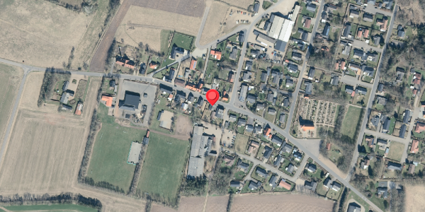Oversvømmelsesrisiko fra vandløb på Skolegade 7, 7830 Vinderup