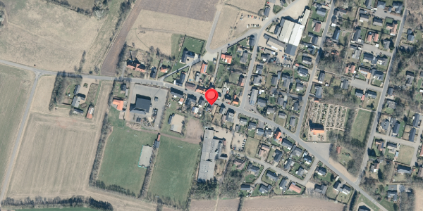 Oversvømmelsesrisiko fra vandløb på Skolegade 9, 7830 Vinderup