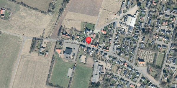 Oversvømmelsesrisiko fra vandløb på Skolegade 10, 7830 Vinderup